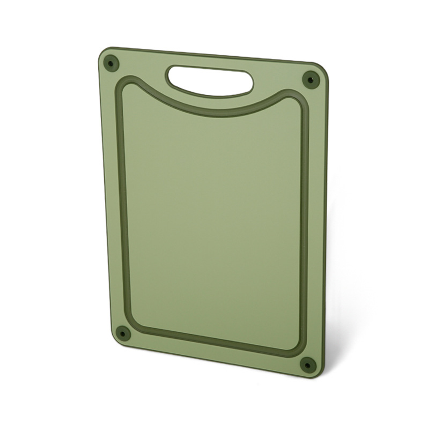 Recyclable PP Cutting Board-Veggies & Meat w/Juice Groove 3