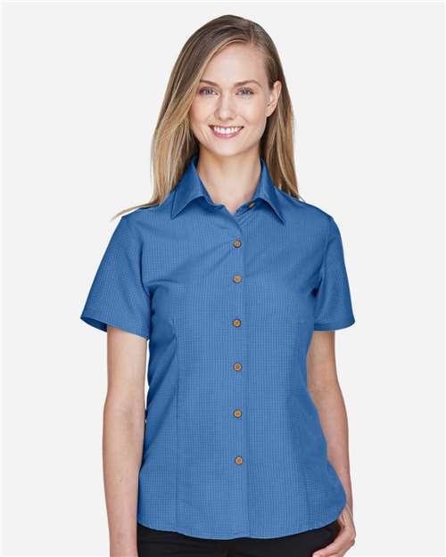 Women's Barbados Textured Camp Shirt - M560W 41
