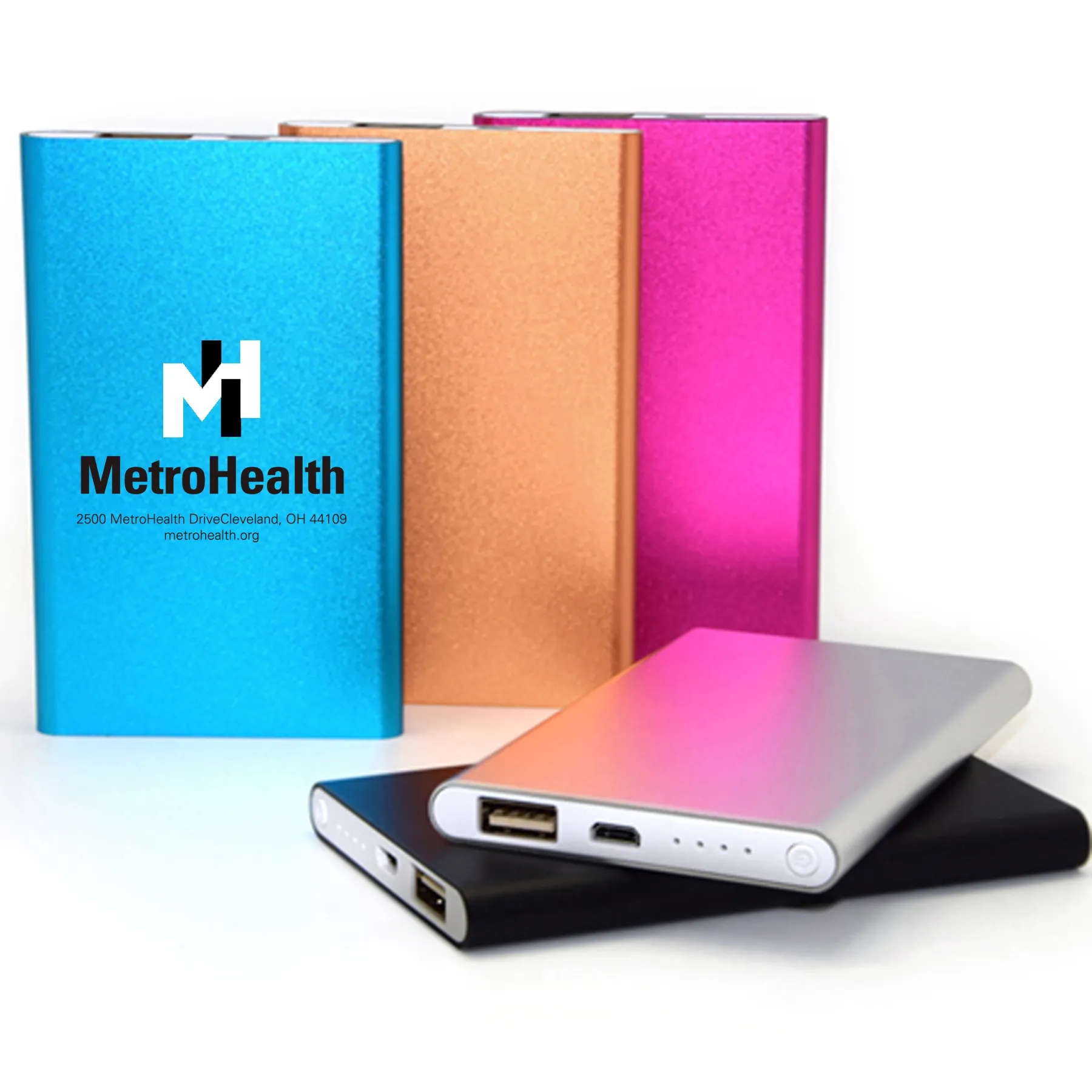 Slim Aluminum Universal Power Bank Charger-4000mAh 2