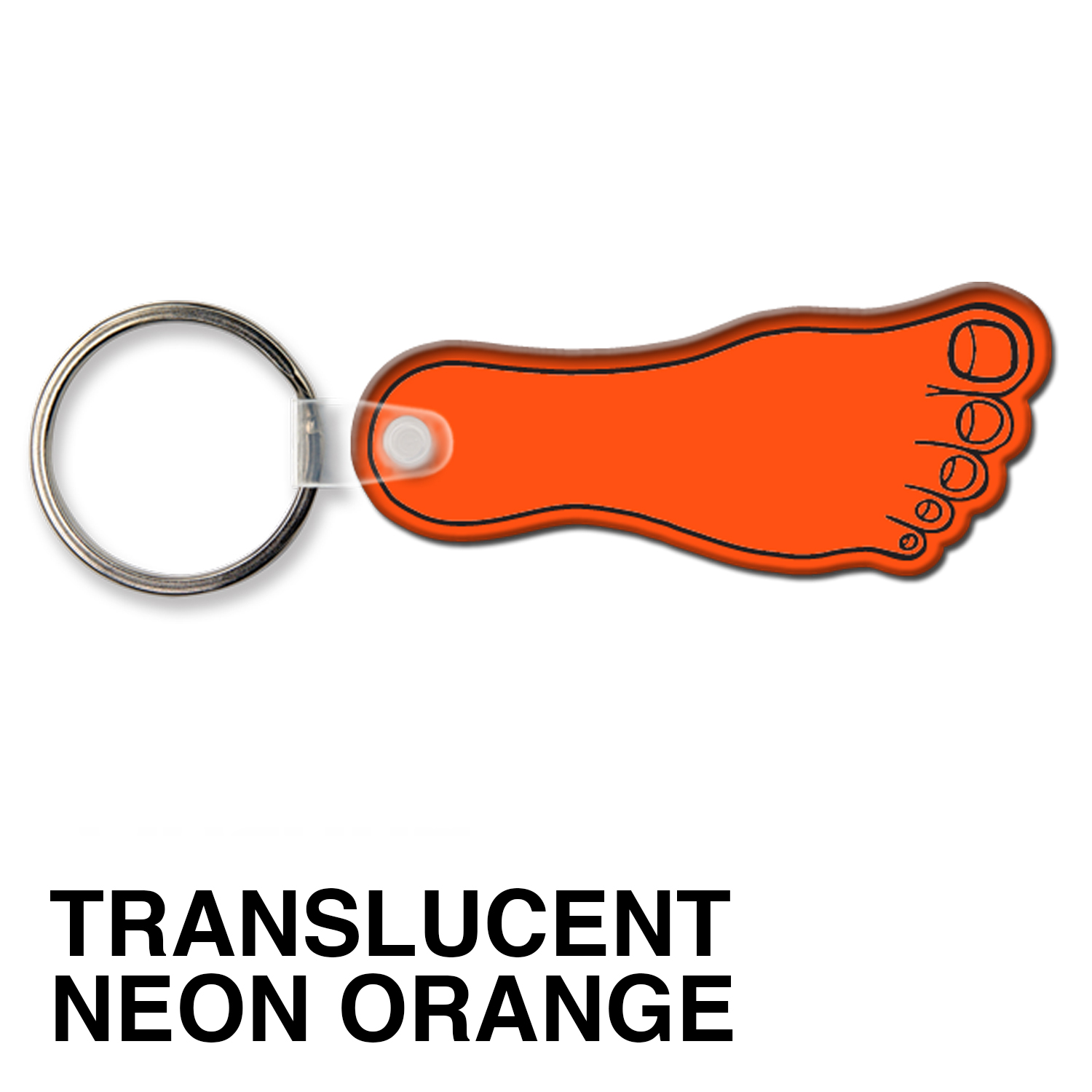 Foot Key Tag (Spot Color) 5