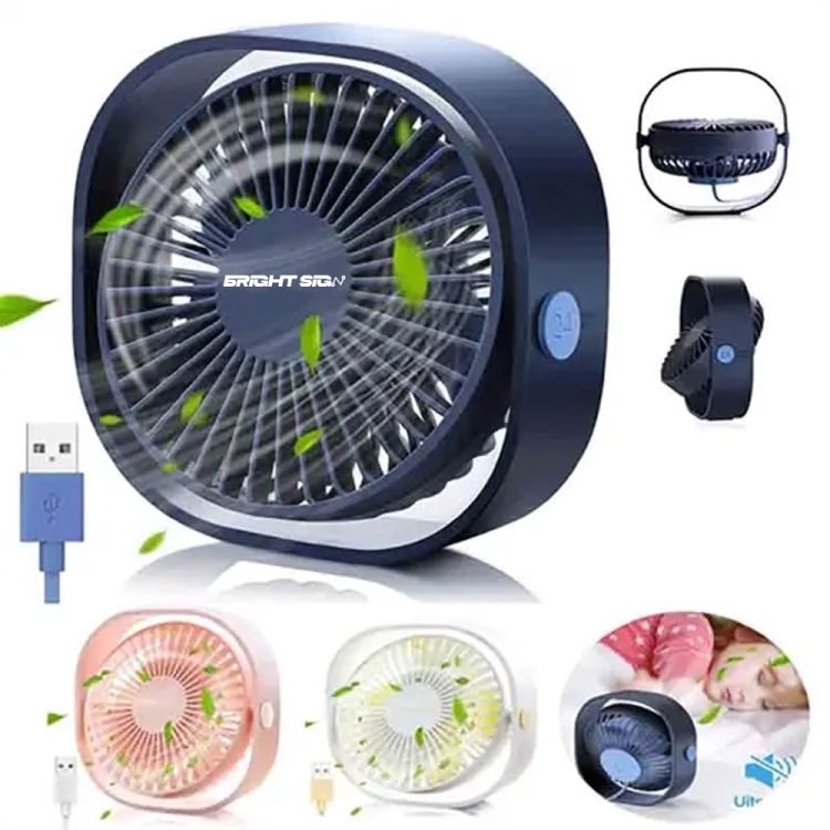 USB Powered 360 Adjustable Desk Fan 2