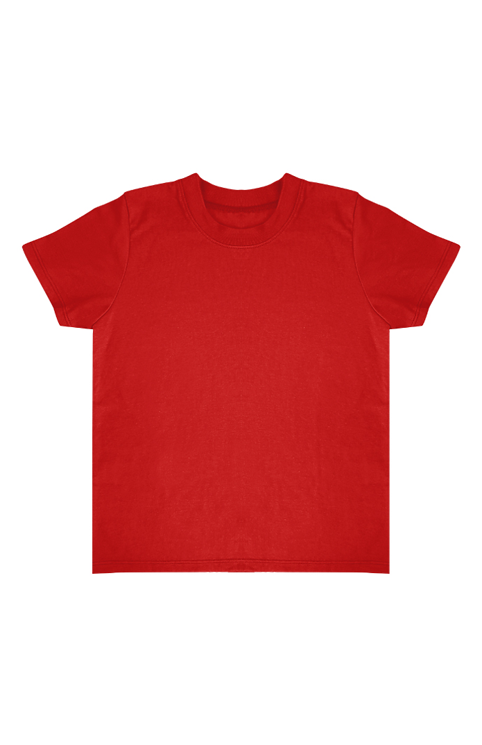 Toddler Short Sleeve Coverstitch Neck Tee 2