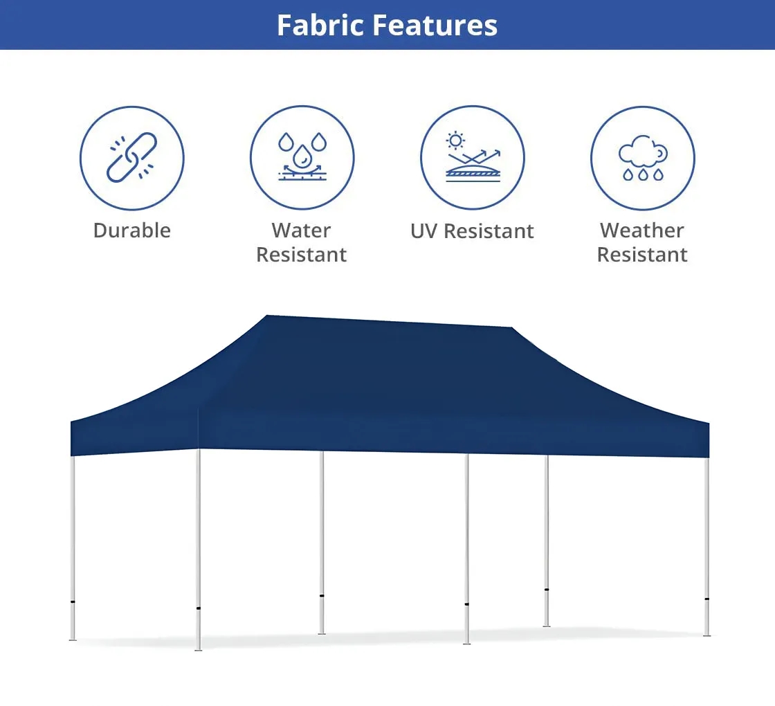 20' Aluminum Tent Frame (Hardware Only) 3