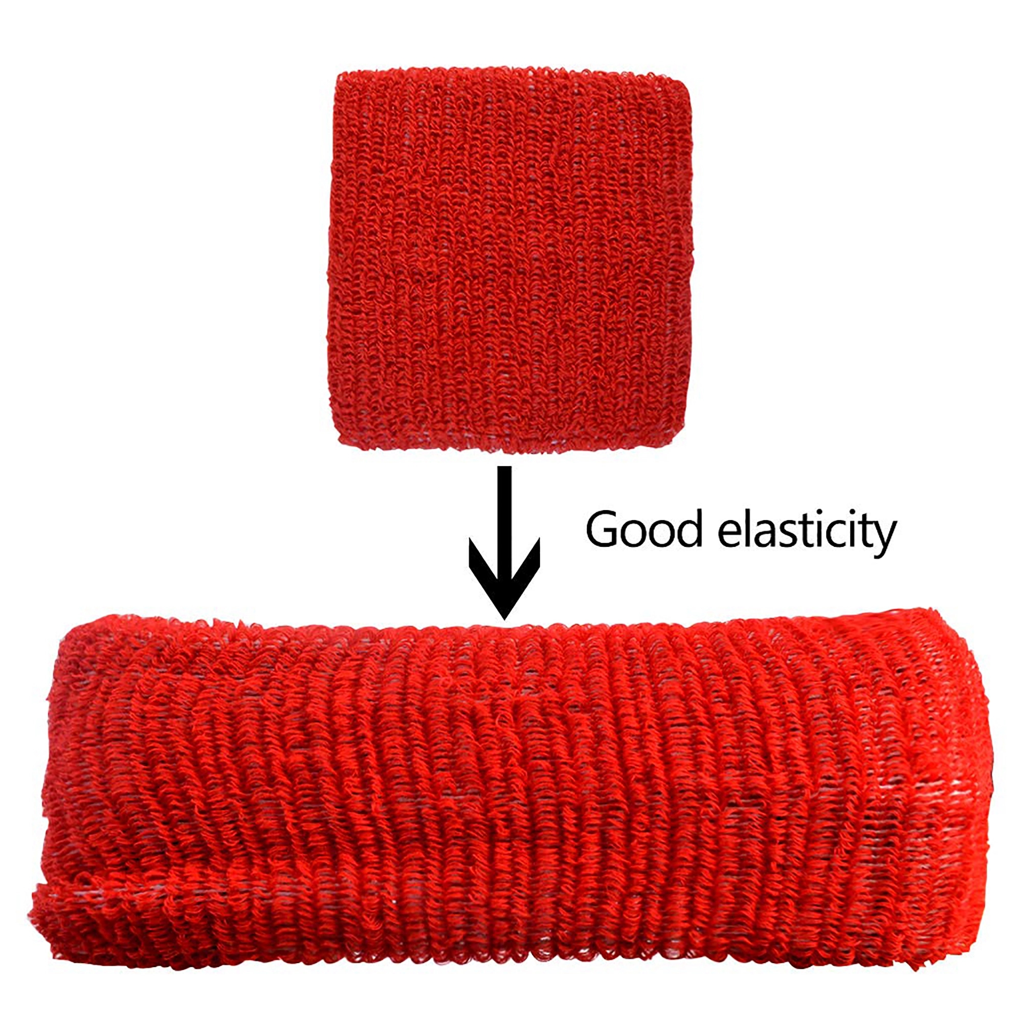 Sport Sweat Wristband Plush Terry 9
