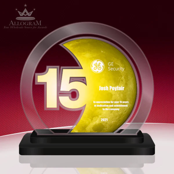 Years Of Service Acrylic Circle In Choice Of Color 8