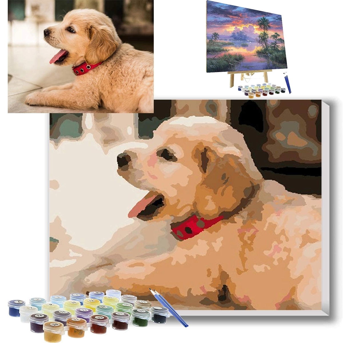 Customized DIY Painting by Numbers 3
