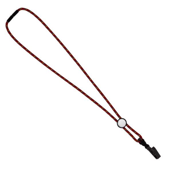 3/16" Nylon Cord Lanyard with Snap-Buckle Release, Standard O-Ring & Slider 22