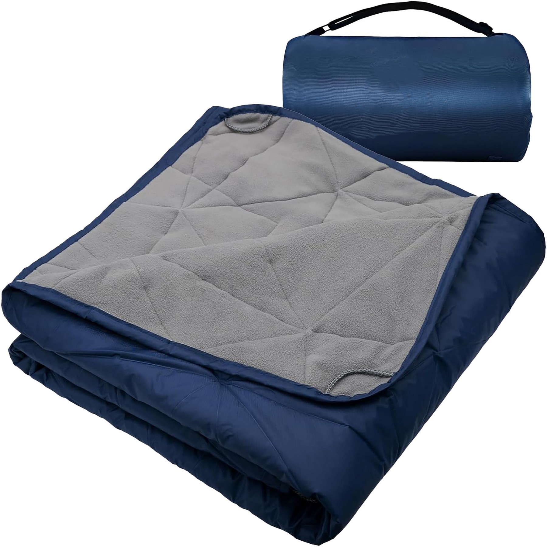 Polar Fleece Camping Blanket Picnic Mat 4