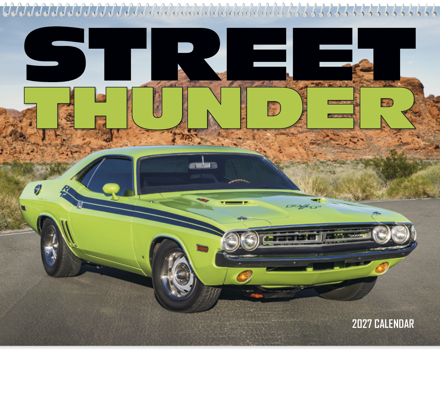 HotLine® Products Street Thunder Appointment Calendar - Spiral 53