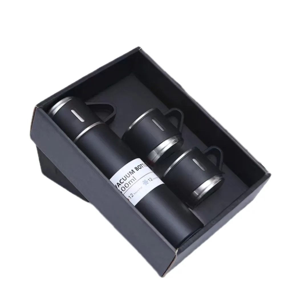 17OZ Thermos Set with Two Small Cups 4