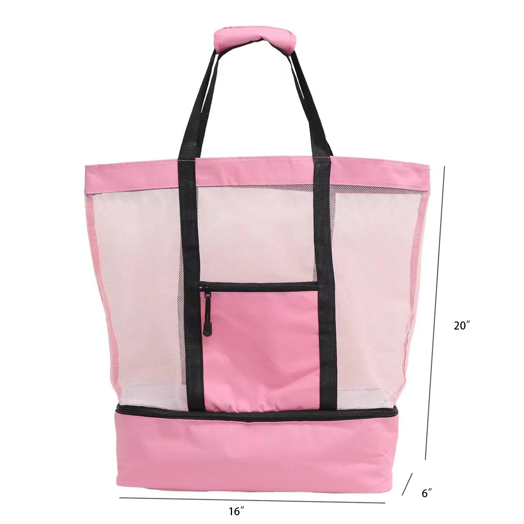 Beach Tote Bag With Cooler Insulated Detachable Pool 2