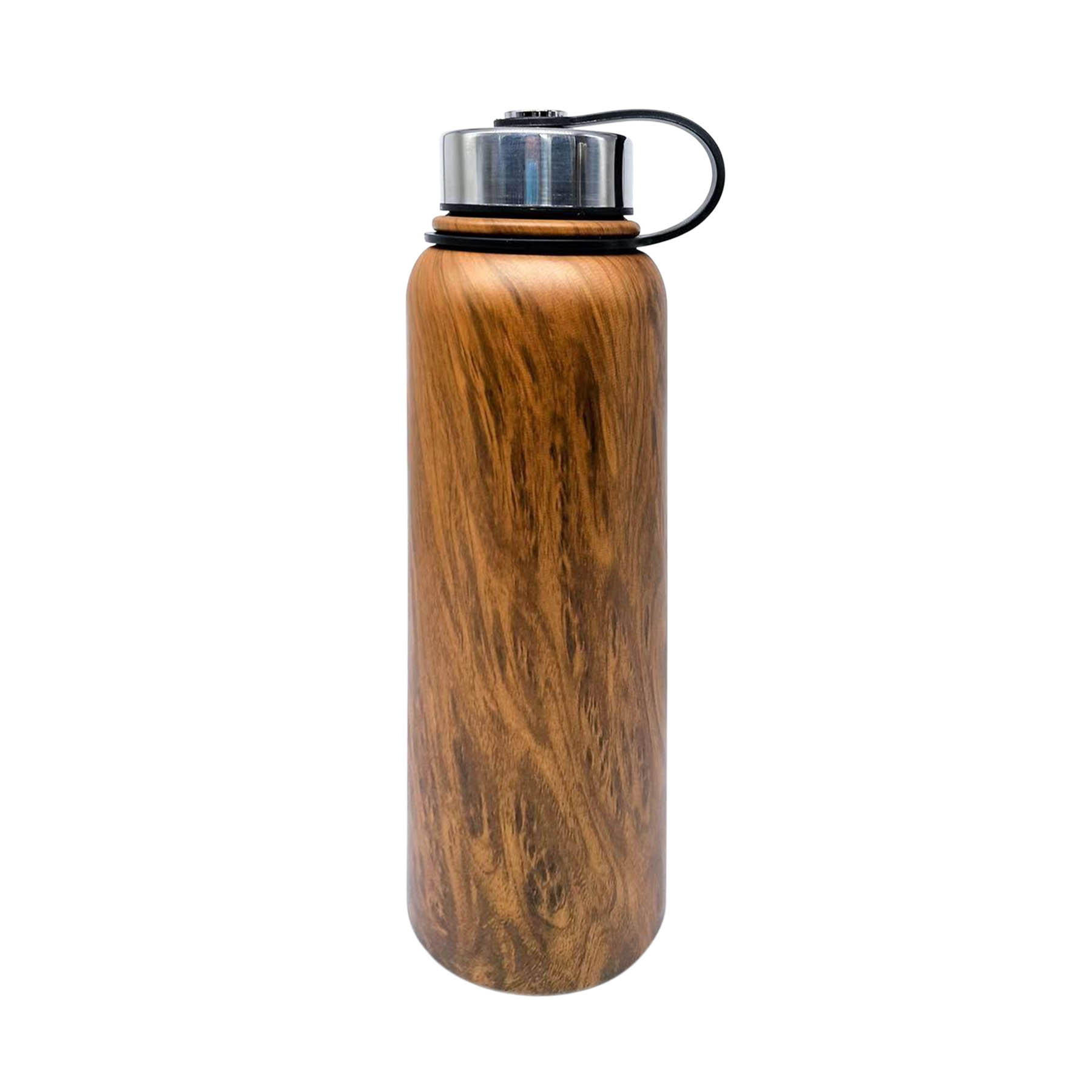 40 oz. Double Wall Stainless Steel Vacuum Tumbler Water Bottle ( Wood ), custom tumbler with logo imprint 3