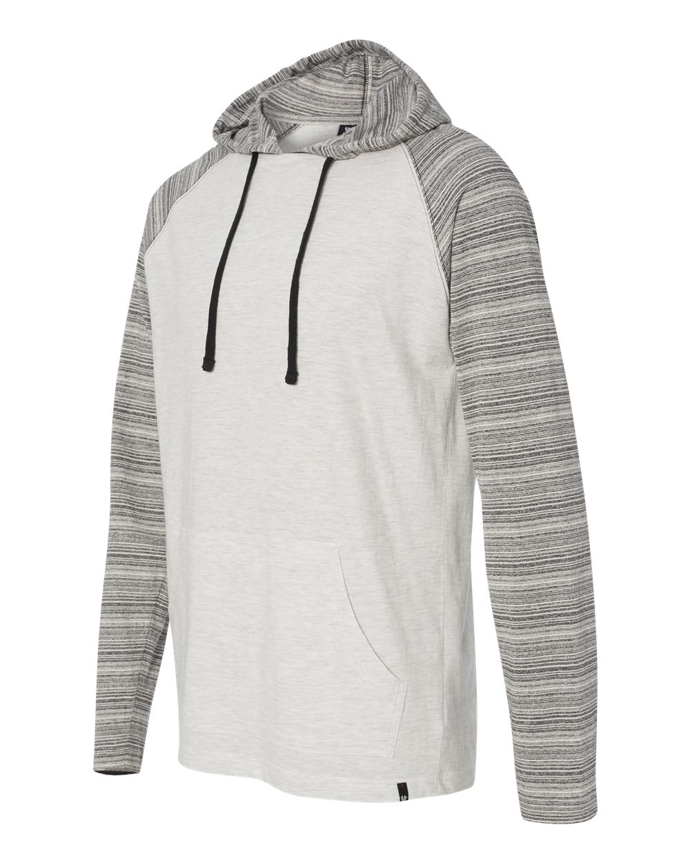 Unisex Yarn-Dyed Hooded Raglan T-Shirt - 8127 21