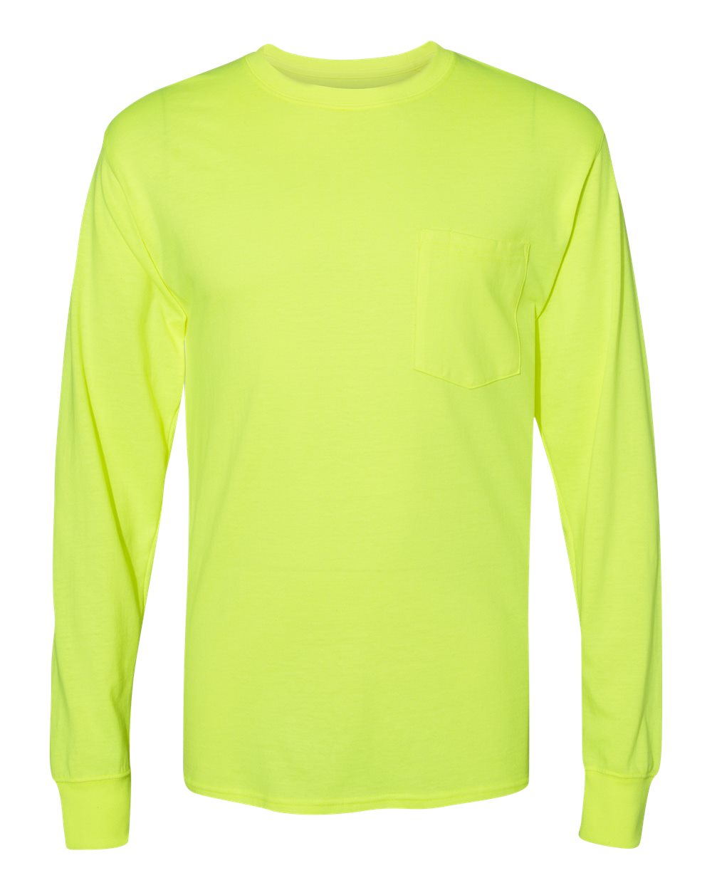 Unisex Workwear Long Sleeve Pocket T-Shirt - W120 16