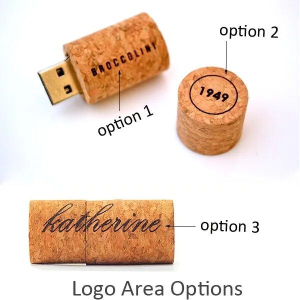 Cork Usb Flash Drive Memory Stick 4