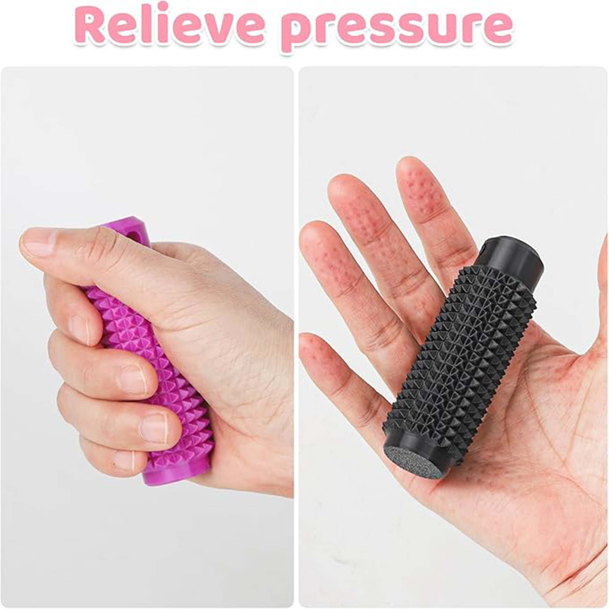 3D Printed Portable Massage Shaft Decompression Toy Keychain 3