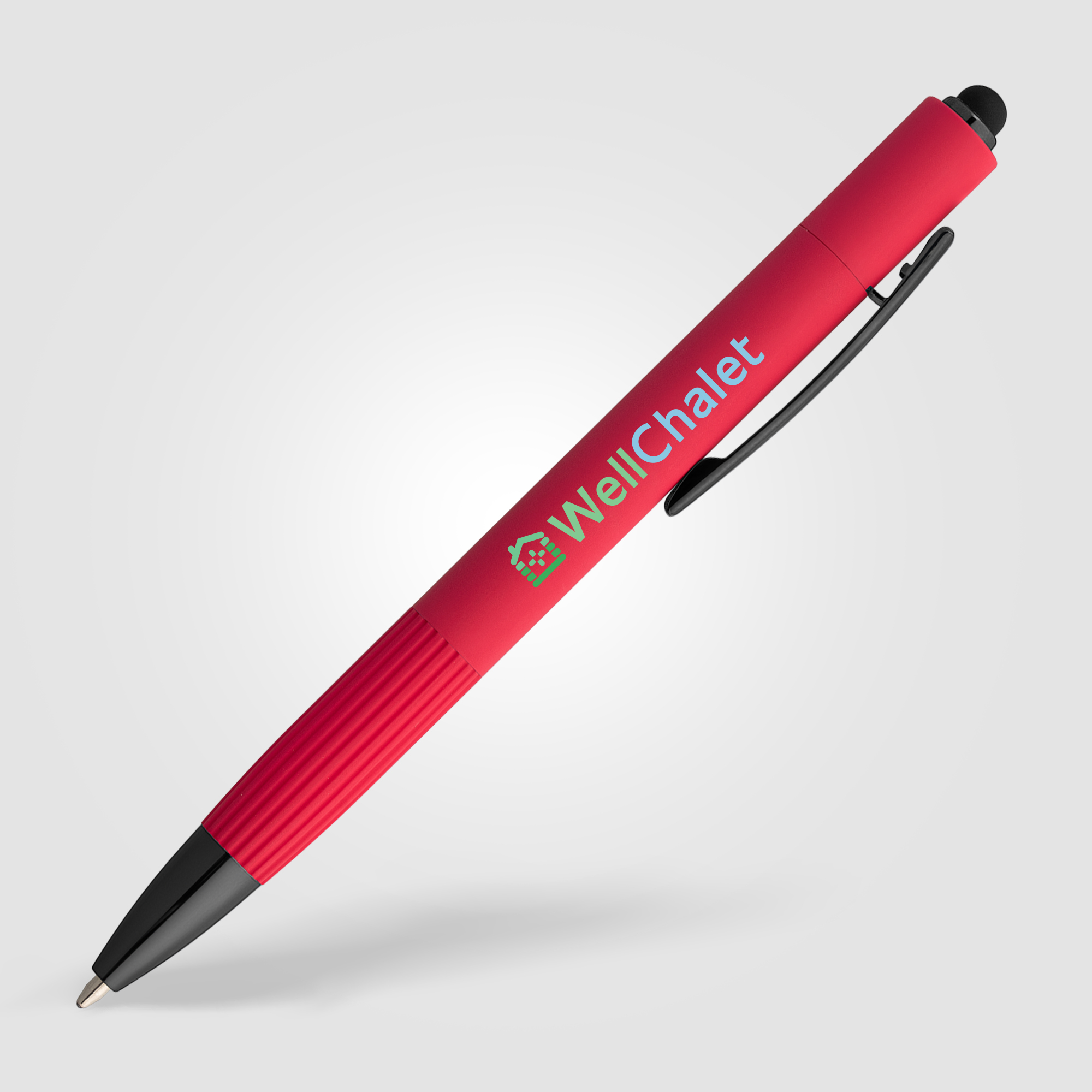 Saga Recycled Aluminum Bolt Action Stylus Pen 23