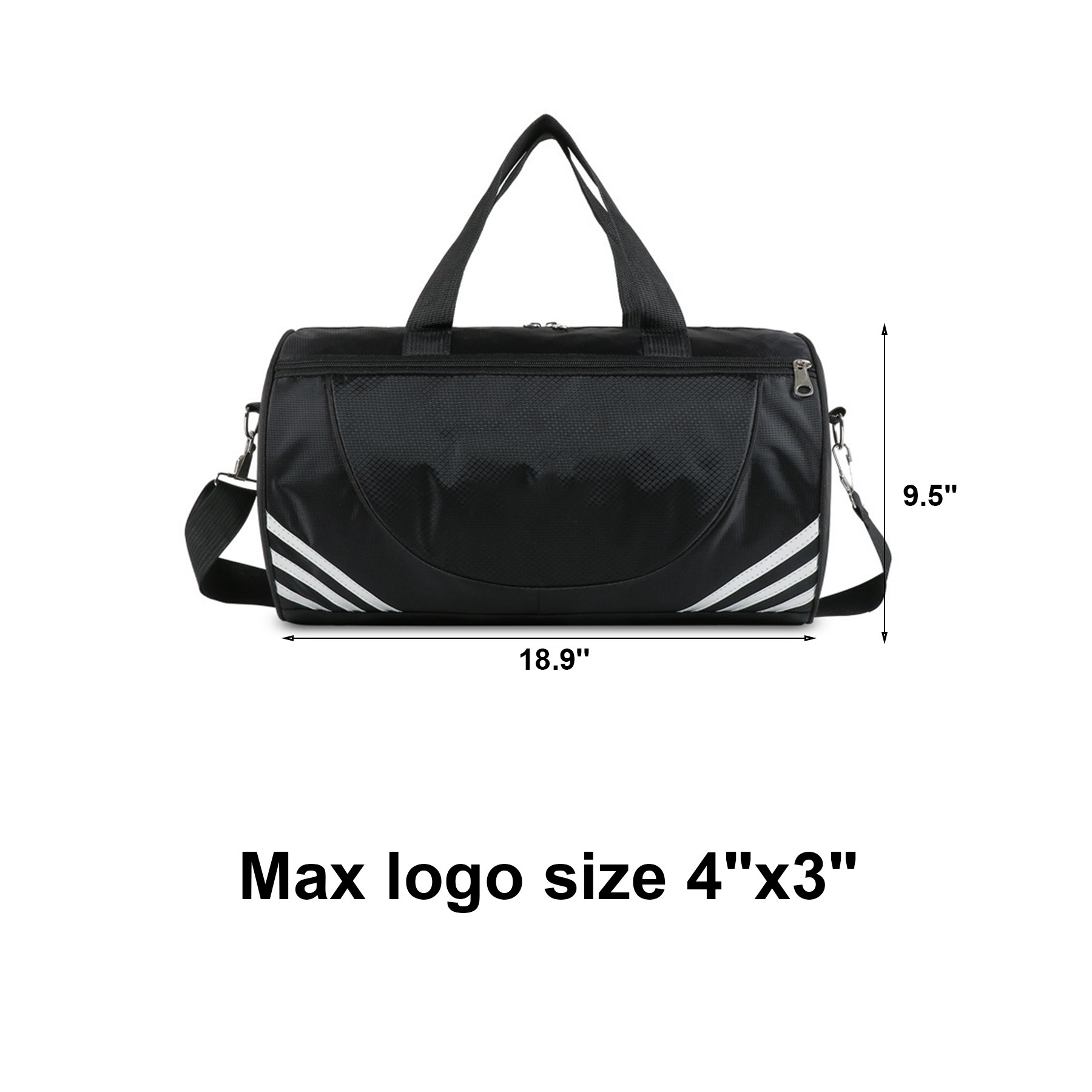 Gym Bag with Shoes Compartment 2