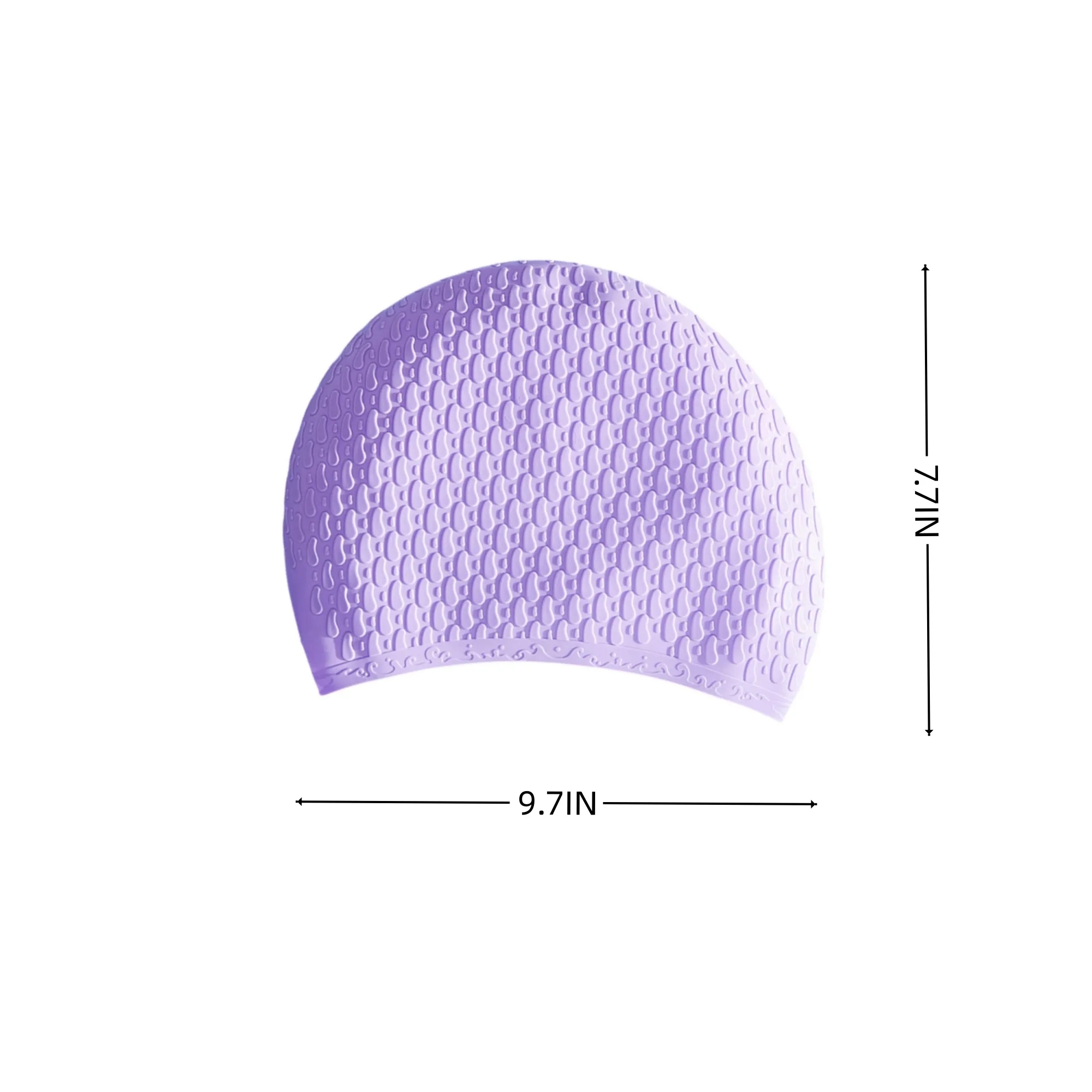 High Elasticity Silicone Swimming Cap 5