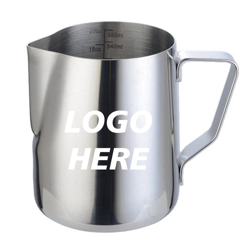 Custom 20 oz Stainless Steel Milk Frother Cup 2