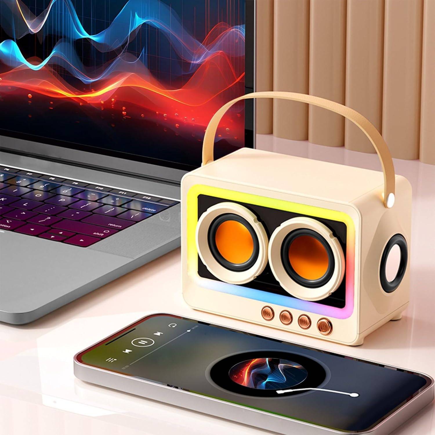 Portable Creative Bluetooth Speaker 1