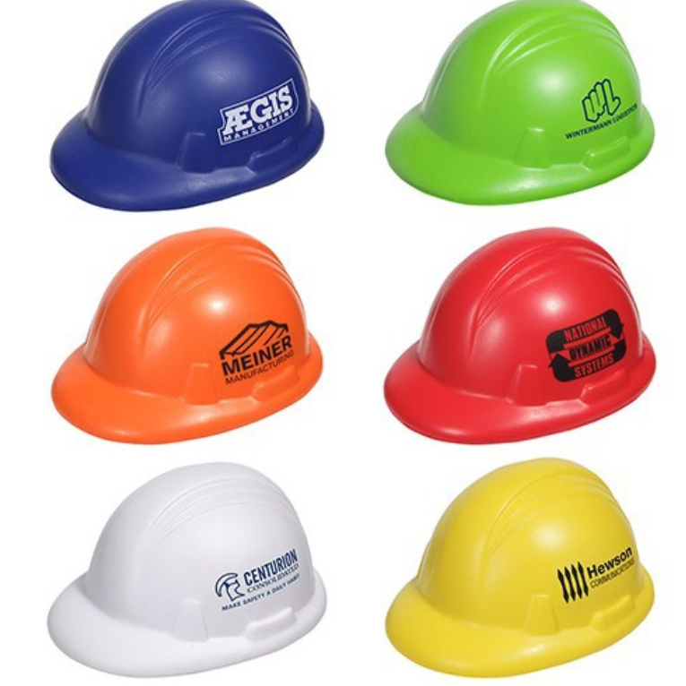 Hard Hat Style Stress Ball 1