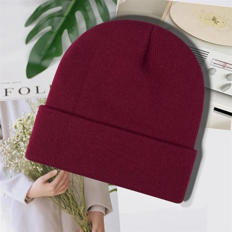 Custom Knit Beanie with Cuff 14