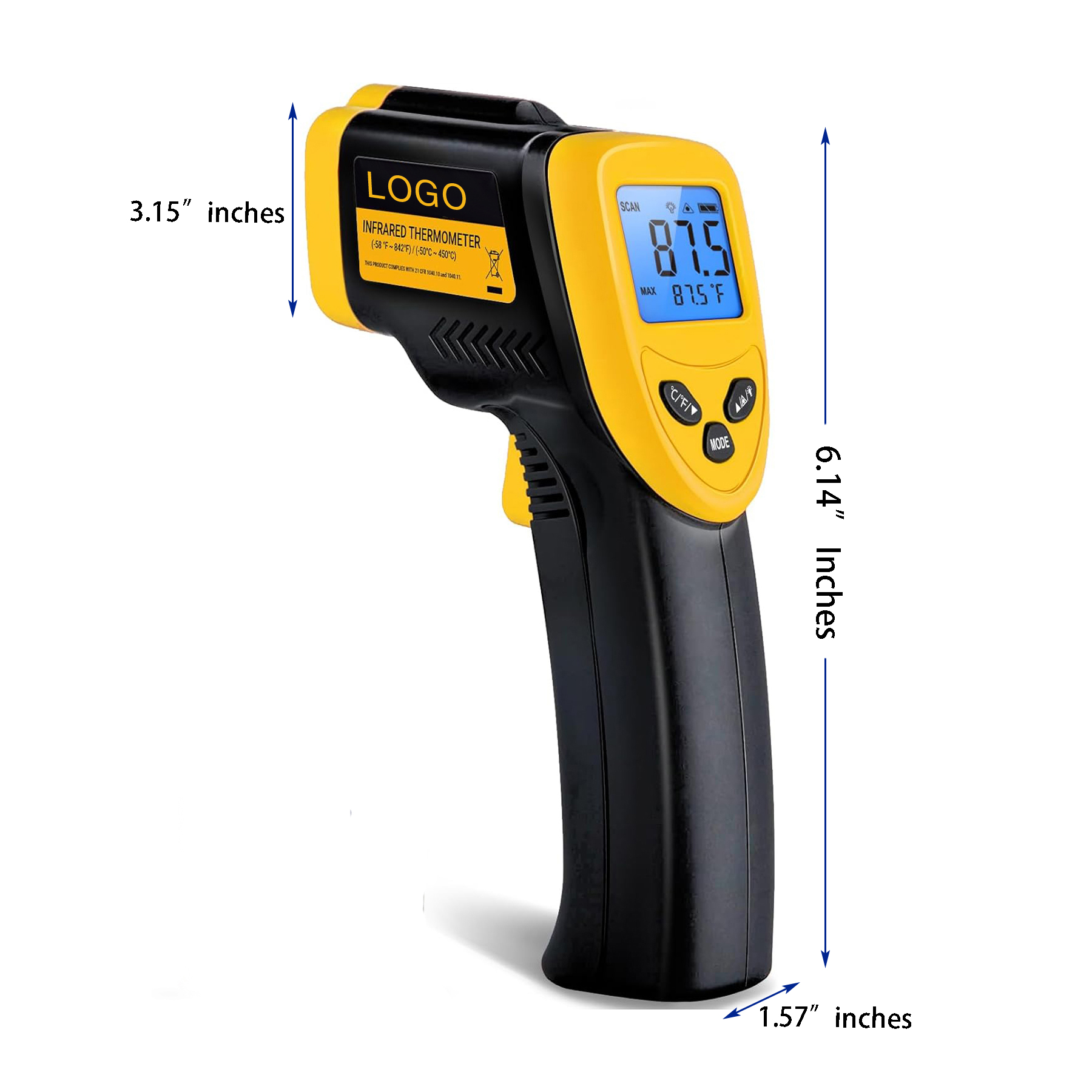 Infrared Thermometer Laser 2