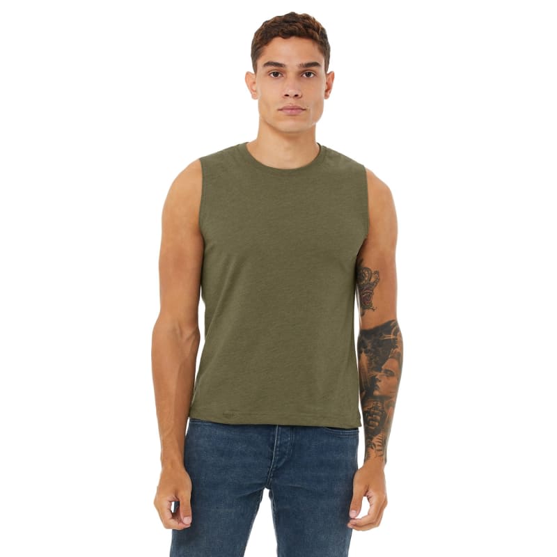 Bella Mens Jersey Muscle Tank 4