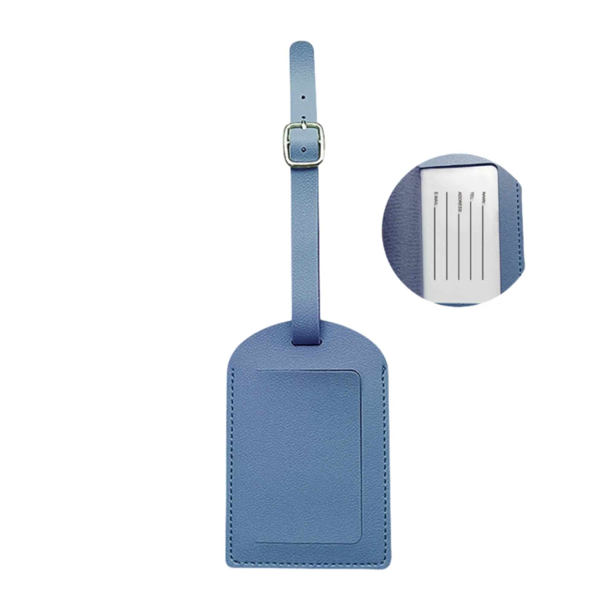 Dual Flip Multifunctional Thickened PU Luggage Tag 3