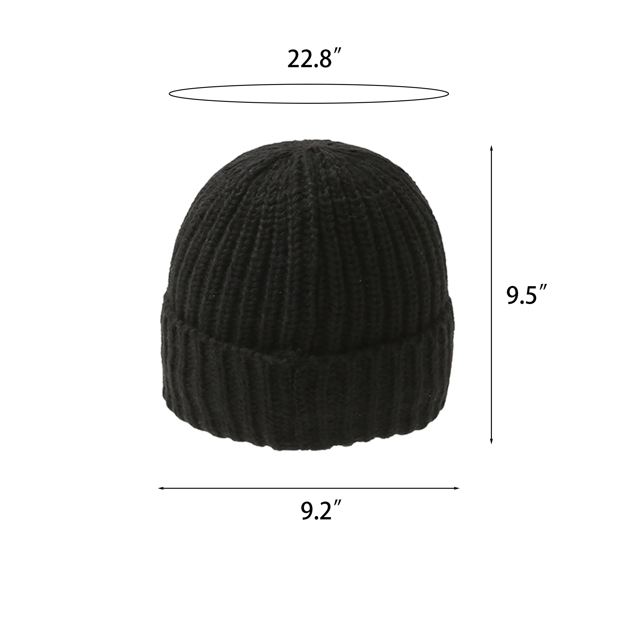 Lightweight Domed Knit Hat 2