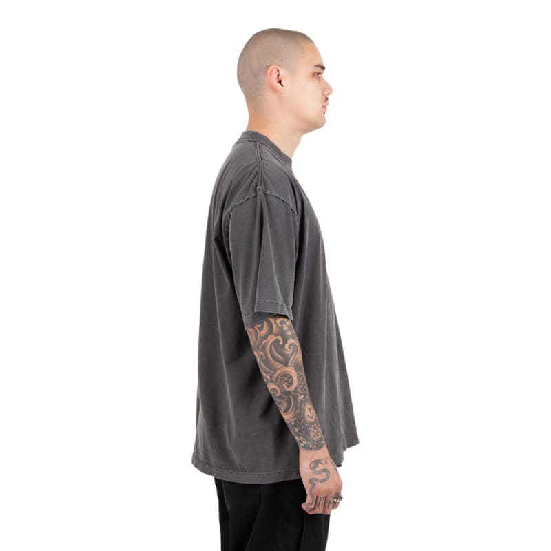 Shaka Wear Men's Garment Dyed Reverse T-Shirt 13