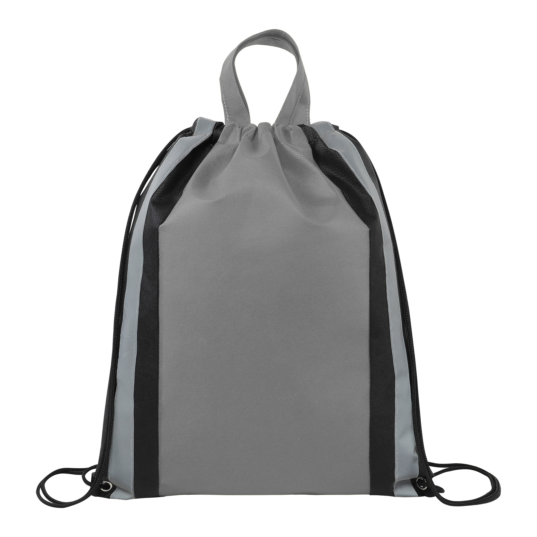 Small Reflective Non-Woven Drawstring Bag 12