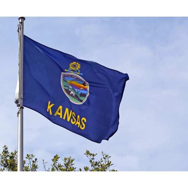 Kansas Official Flag 2