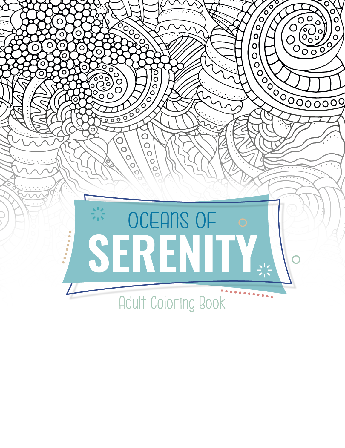 Good Value™ Oceans of Serenity Adult Coloring Book 17