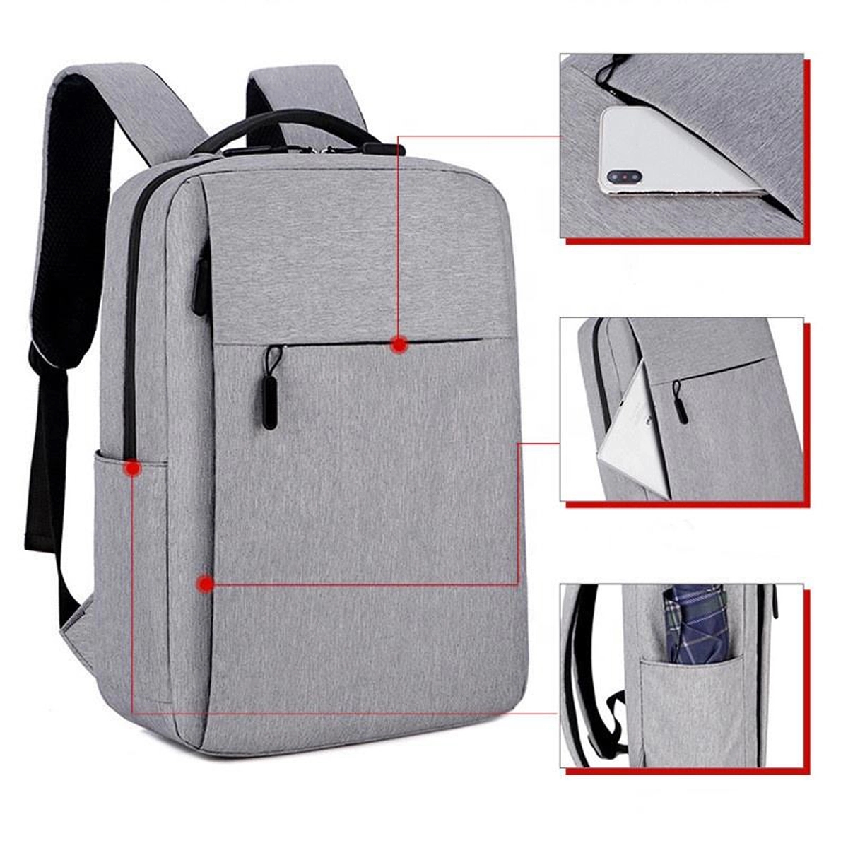 Laptop Backpack 15.6 Inch 5