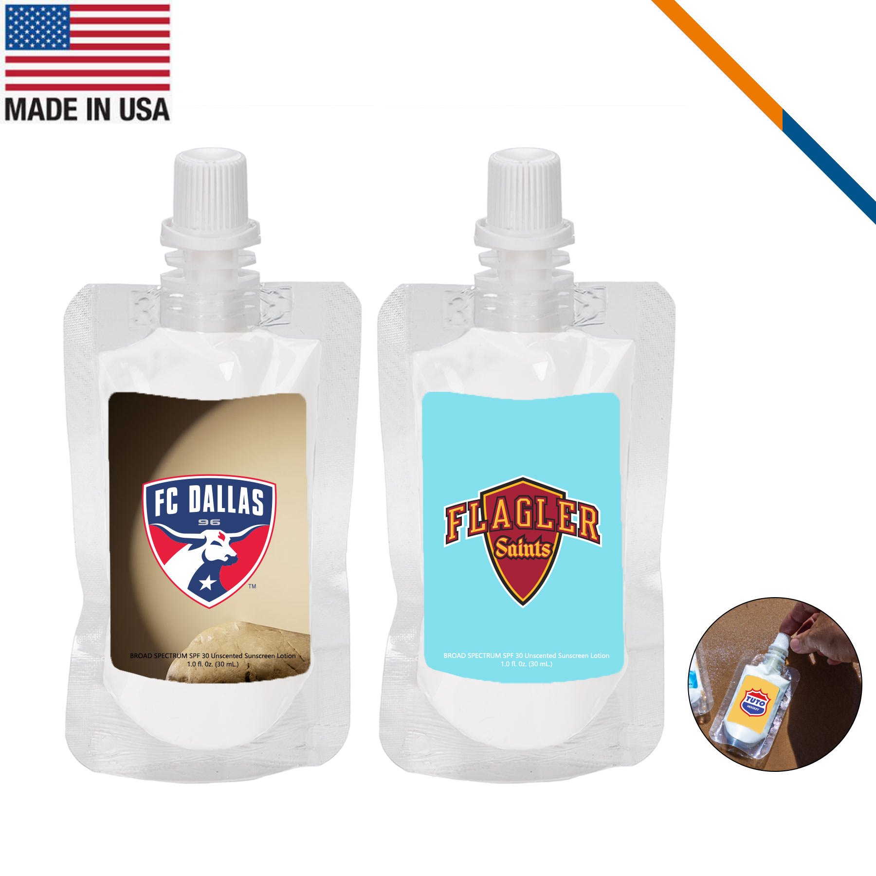 Shield SPF 30 Sunscreen Squeeze Pouch - 1 OZ. 2