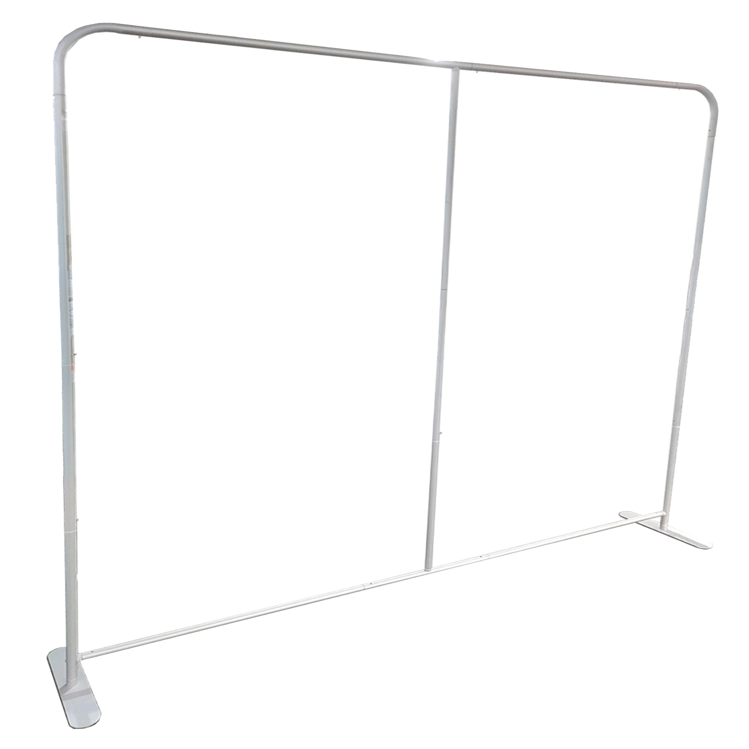 Tradeshow Booth Package Supreme, 10' EuroFit Tension Fabric Wall Display and PREMIUM 8' Tablecloth 3
