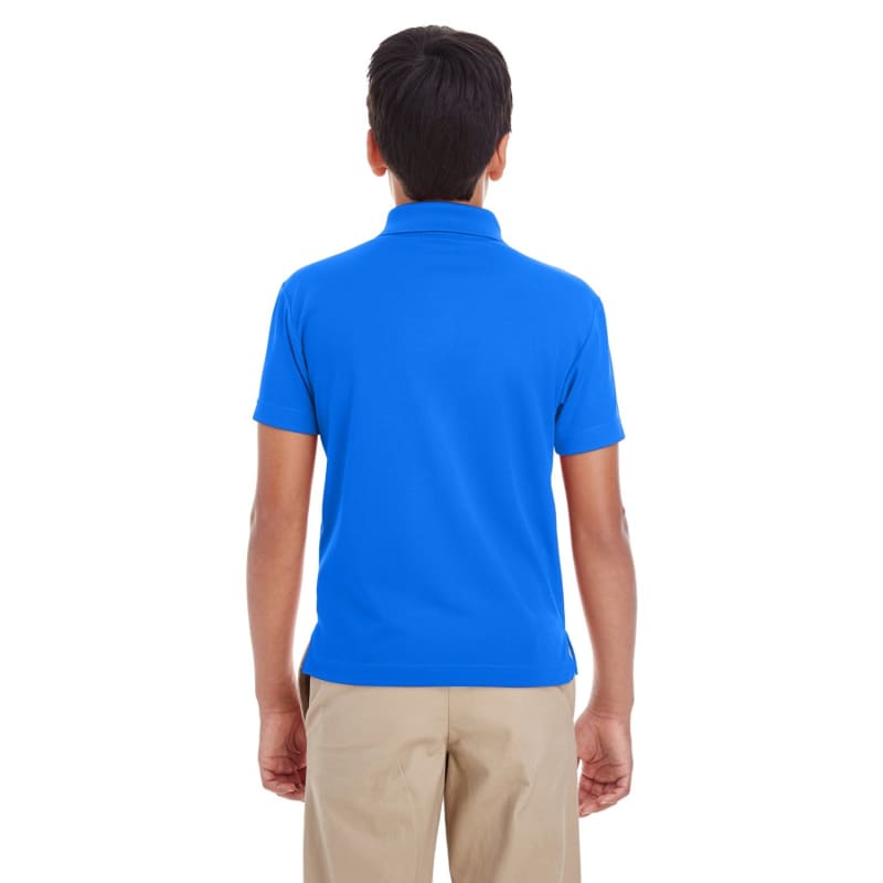 CORE365 Youth Origin Performance Piqué Polo 18