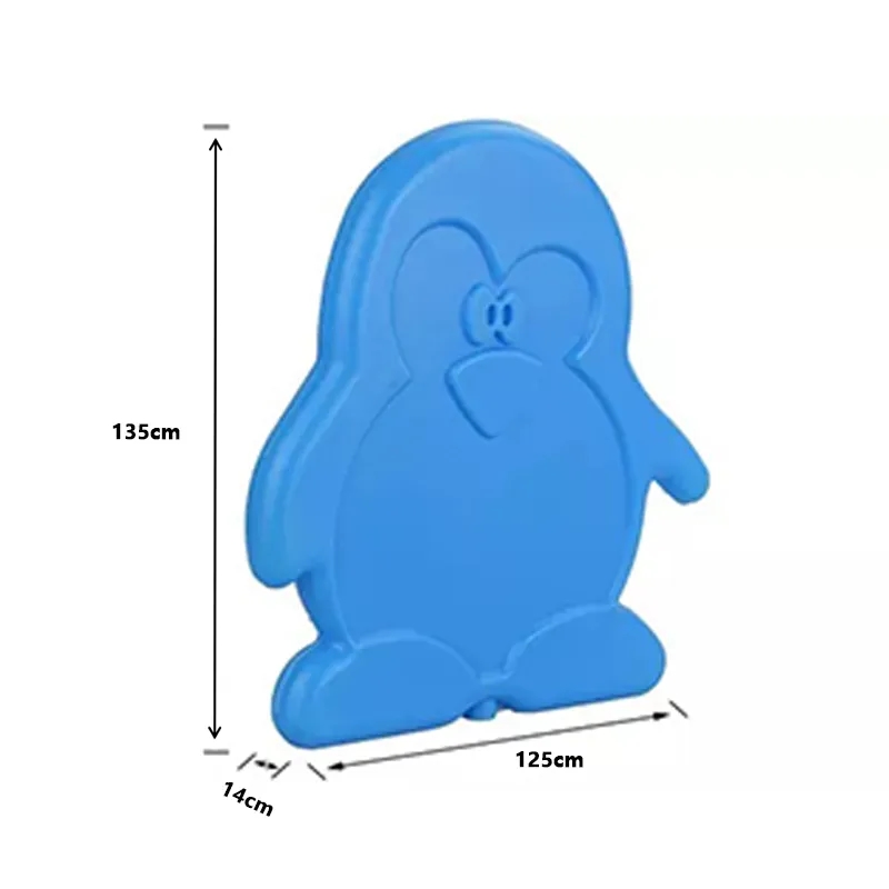 Penguin Shape Food Grade  Reusable Gel Hard Ice Pack 2