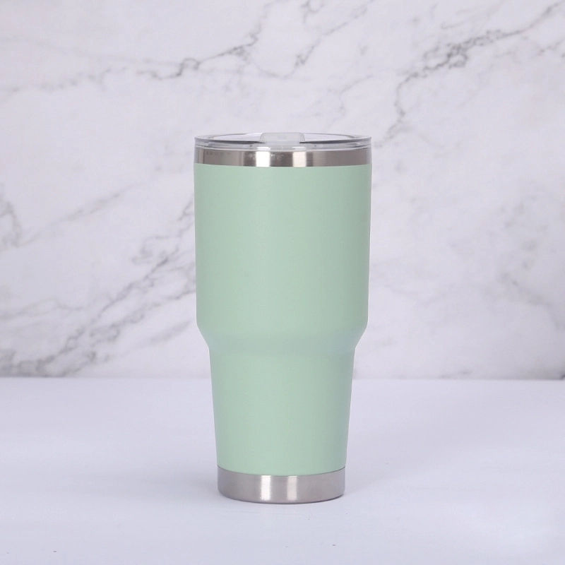 30Oz Stainless Steel Tumbler Insulated Cup With Lid & Straw 6