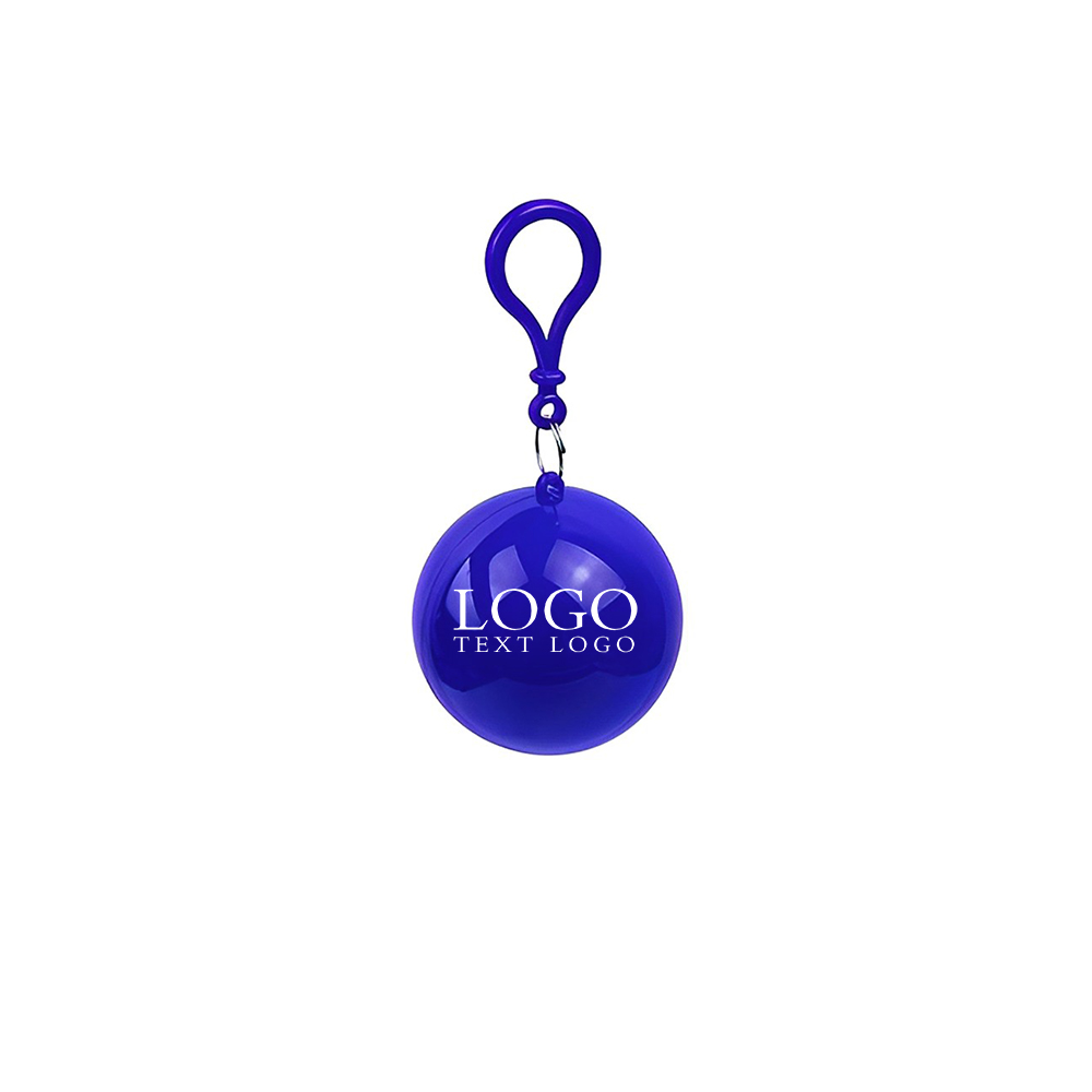 Keychain Ball Poncho Disposable Raincoat 11