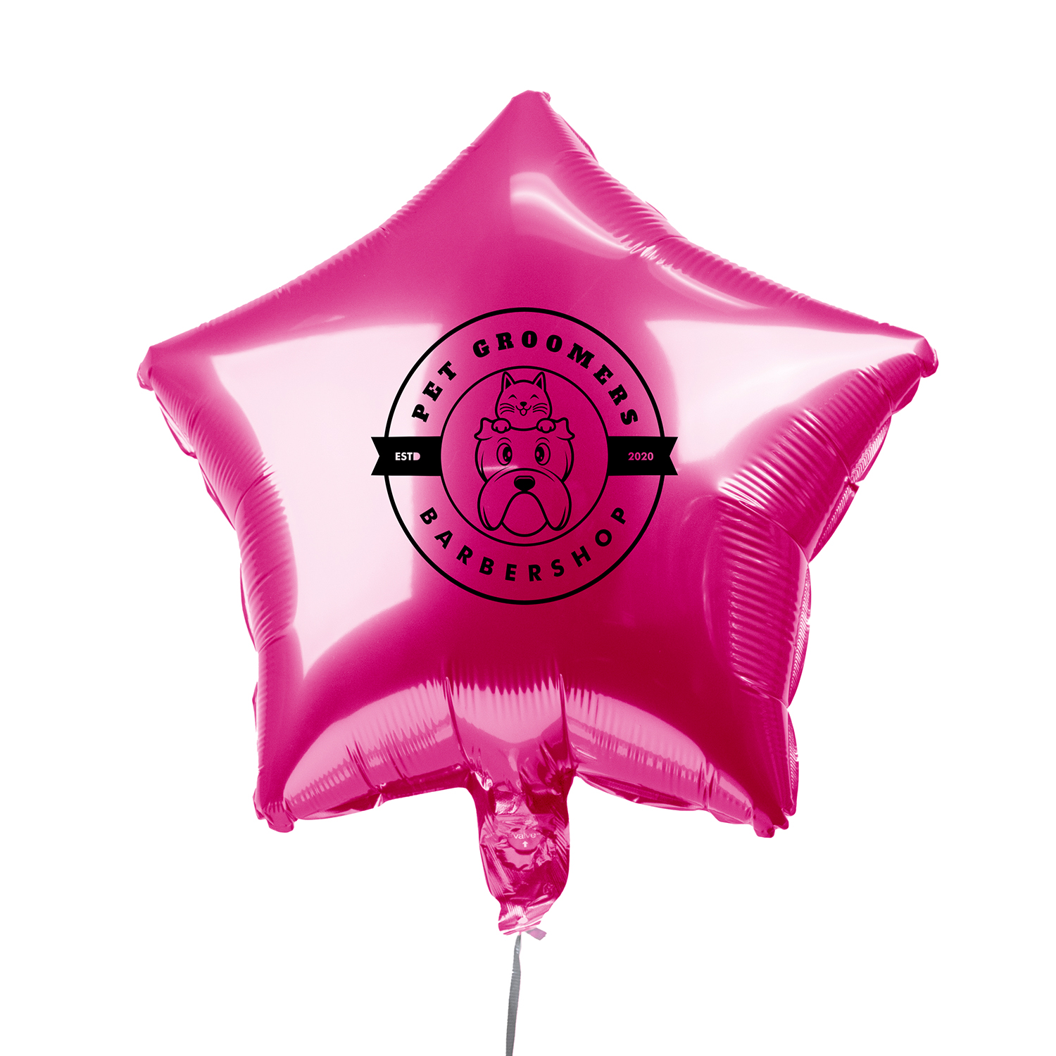 18" Star-Shaped Mylar Balloon (1 Color Imprint) 10