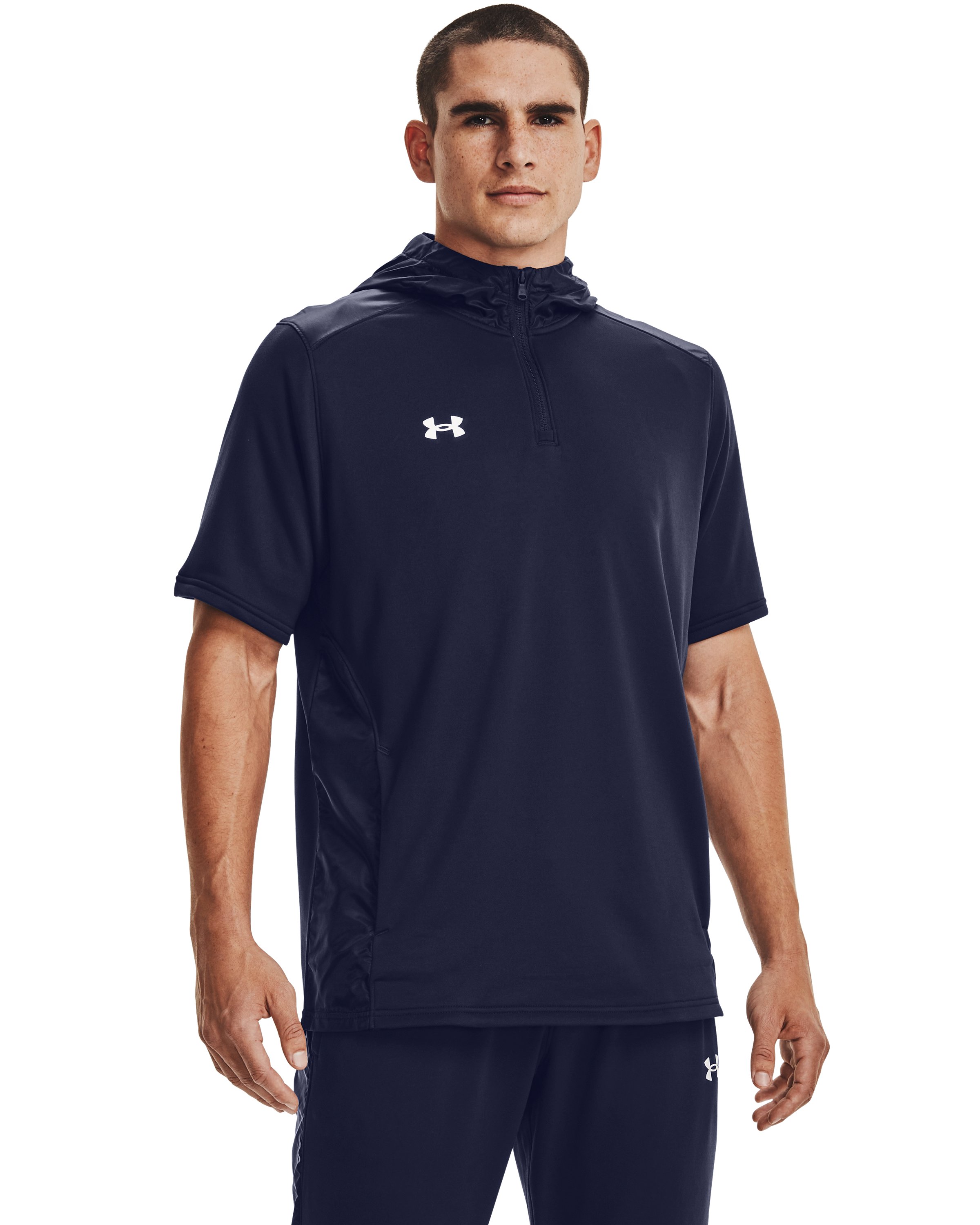 UA Command Men's Short Sleeve Hoodie, custom hoodie or sweatshirt with logo imprint 2