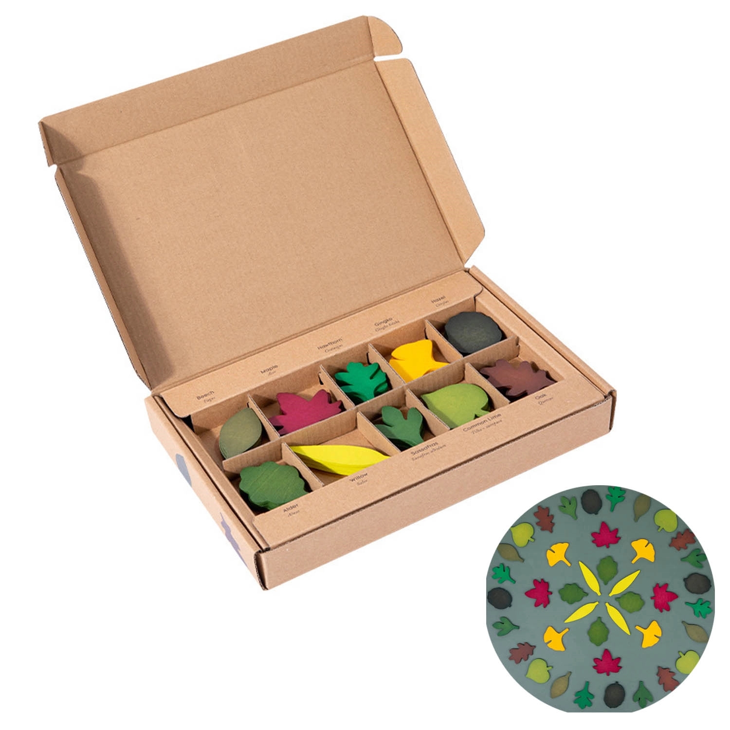 Leaf Wooden Jigsaw Puzzles 3