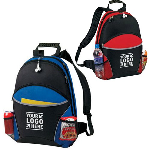 600 Denier Polyester Computer Convex Backpack 2