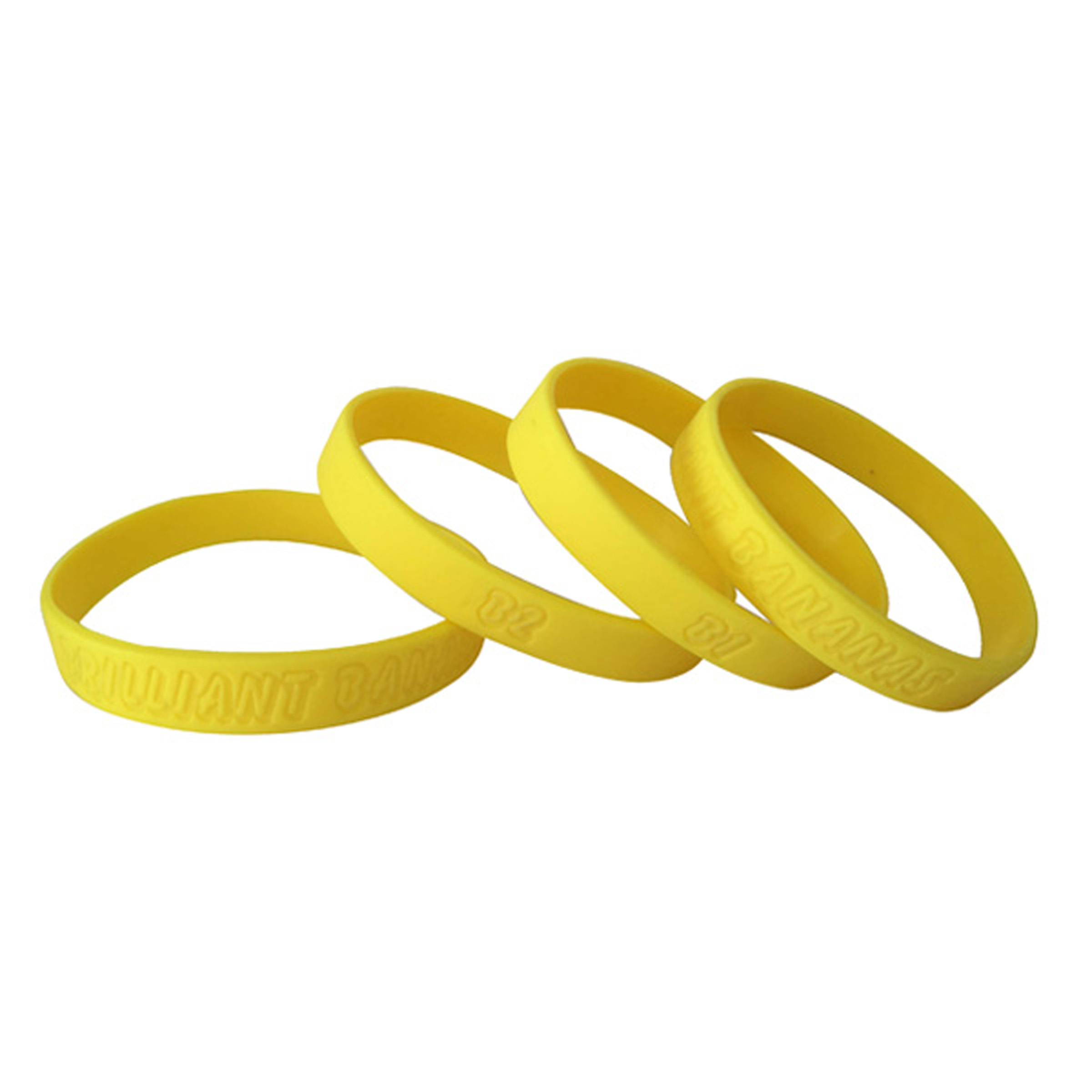 Debossed Silicone Wristband 4