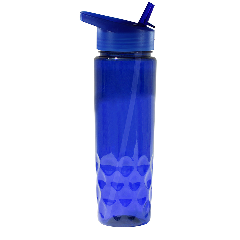 24 oz. Poly-Saver PET Bottle with Straw Cap 8