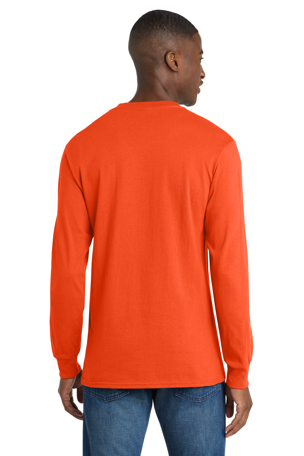 Port & Co Long Sleeve Core Cotton Tee. PC54LS 171