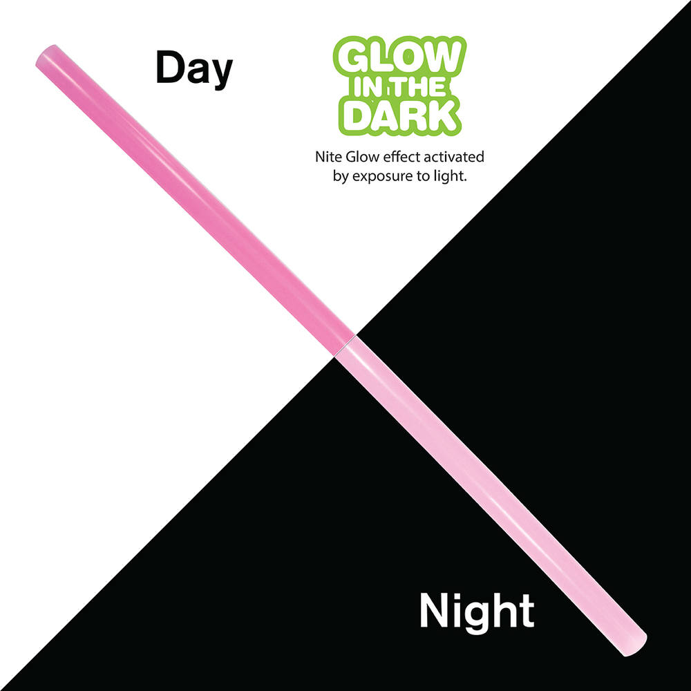 Nite Glow Reusable Straw, Blank 4
